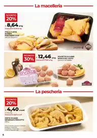 Volantino In Coop Pagina 6: Fritto di mare infarinato precotto €4,40, Pollo a metà in parti Fior Fiore Coop €8,64