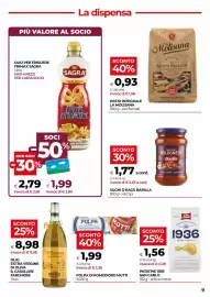 Volantino In Coop Pagina 9: Patatine 1936 San Carlo €1,56, Ragù alla bolognese Barilla €1,77