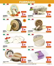 Volantino Gran mercato Pagina 4: Toma di Piode €1,69, Asiago nero dop €1,39