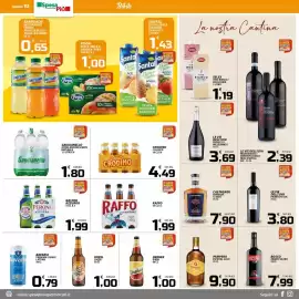 Volantino SpesaPiù Supermercati Pagina 10: Bosco amaro silano €7,99, Le vie dell'uva Primitivo DOC €3,80