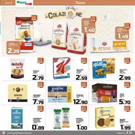 Volantino SpesaPiù Supermercati Pagina 7: Borbone decisa cialde €12,90, Lollocaffe linea Amore €5,70