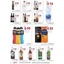 Volantino Diper Pagina 12: Powerade vari tipi €0,99, San Pellegrino Aranciata/ Chinotto €0,55