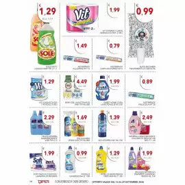 Volantino Diper Pagina 14: Vit compact carta igienica €1,99, Misterpack pellicola €0,89