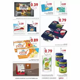 Volantino Diper Pagina 7: Parmalat yogurt zymil senza lattosio €0,89, Barilla Pesto alla genovese senza aglio €1,99
