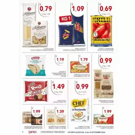 Volantino Diper Pagina 8: Valfrutta polpa gran cubetti €1,99, Granoro Bio Pasta Integrale €0,99