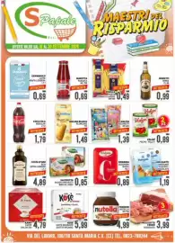 Volantino Supermercato Papale Pagina 1: Valgrì polpa / pelati €0,89, Mulino Bianco Plumcake Classico €1,49