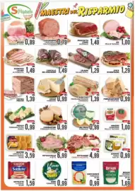 Volantino Supermercato Papale Pagina 2: Martini Cordon Bleu €3,59, Amadori hamburger pollo e tacchino €1,00