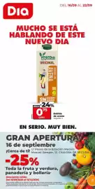 Folleto Dia Fresh semana 38 Página 1: Vegedia - bebida de avena €0,75