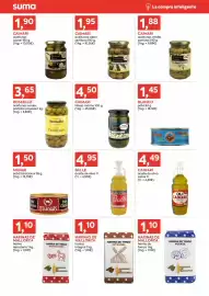 Folleto Suma Supermercados Página 4: Caimari aceitunas sabor sevillana €1,95, Harinas de Mallorca harina integral €1,10