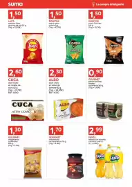 Folleto Suma Supermercados Página 6: Albo atún claro en tomate €2,30, Doritos snack sabor chile €1,50