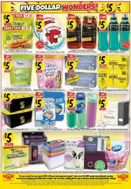 NQR catalogue Page 4: Nature Valley Crunchy Oat & Honey Bars €5,00, Bulla Splits w/ Sorbet Lemon & Lime €5,00