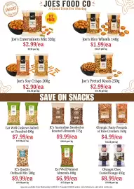 Farmer Jack's catalogue Page 14: JC's Australian Smoked or Roasted Almonds €9,99, Eat Well Cashews €7,99