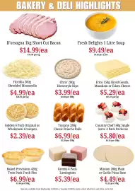 Farmer Jack's catalogue Page 3: Toscano Classic Brioche Rolls €6,99, Floridia Shredded Mozzarella €4,99