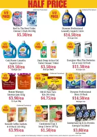 Farmer Jack's catalogue Page 7: Bonne Maman Intense Jam €3,90, Cold Power Laundry Liquid €19,50