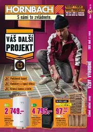 Hornbach leták Strana 1: Thorma Kamna Kerpen €4.795,00, Ariston Elektrický ohřivač Ecofix €2.749,00