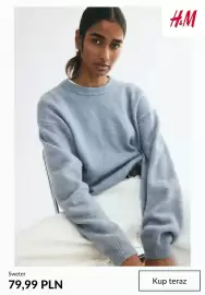 H&M gazetka tydzień 38 Strona 10: Sweter H & M €79,99
