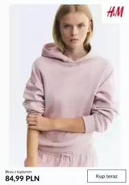 H&M gazetka tydzień 38 Strona 2: Bluza z kapturem H & M €84,99
