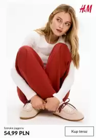H&M gazetka tydzień 38 Strona 6: Szerokie joggersy H & M €54,99
