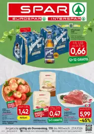 Eurospar Flugblatt woche 38 Seite 1