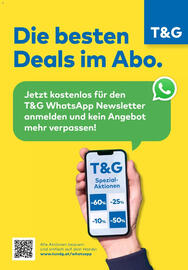 T&G Flugblatt Seite 10: T&G Spezial-Aktionen