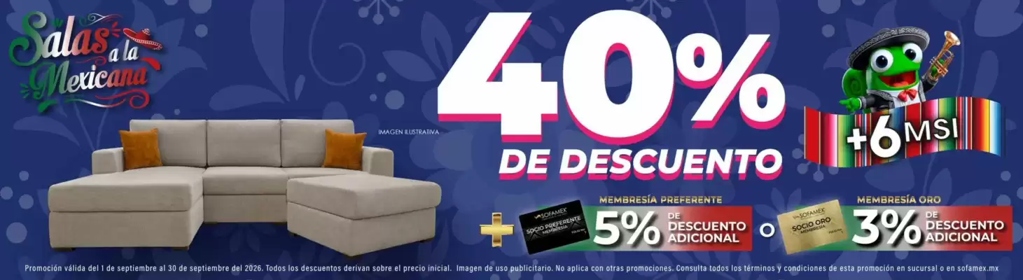 Catálogo Sofamex (válido hasta 30-09)