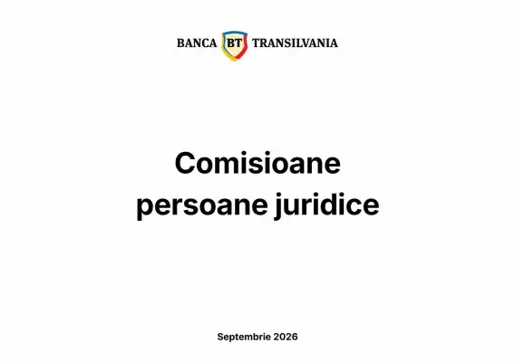 Catalog Banca Transilvania (valid până la 30-09)