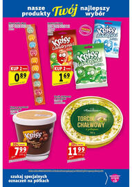 Prim Market gazetka tydzień 38 Strona 18: Guma kulka KRISS €0,89, Torcik Chałwowy z pistacjami AMARTONE €11,99