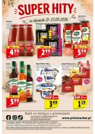 Prim Market gazetka tydzień 38 Strona 16: Passata Dawtona €4,99, Syrup Herbapol €5,99