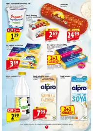 Prim Market gazetka tydzień 38 Strona 5: Napój sojowy o smaku waniliowym ALPRO €7,99, Ser topiony Lactima €3,59