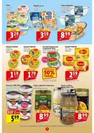 Prim Market gazetka tydzień 38 Strona 7: Pasztet Podlaski €1,79, Śledzik na raz Lisner €3,59