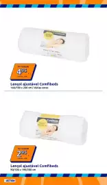 Folheto Action semana 38 Página 15: Lençol ajustável Comfibeds €4,95, Lençol ajustável Comfibeds €2,95