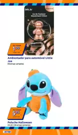 Folheto Action semana 38 Página 4: Peluche halloween €5,95, Ambientador para automóvel Little Joe €1,99