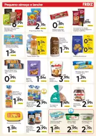 Folheto Froiz Página 12: Milka mini wafers €1,84, Pão Serrão de aveia €1,49