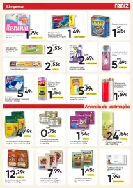 Folheto Froiz Página 19: Antitraça Raid gel lavanda 2 unidades €2,69, Inseticida dum dum melgas e mosquitos €5,49