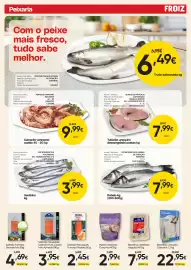 Folheto Froiz Página 4: Robalo kg €7,99, Tubarão-anequim descongelado postas kg €7,99