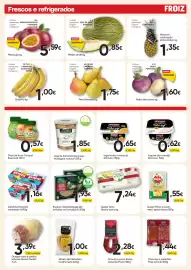 Folheto Froiz Página 2: Maracujá €5,59, Melão verde kg €0,85