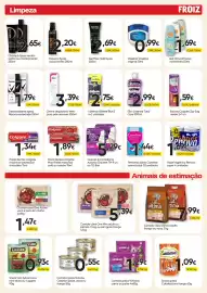 Folheto Froiz Página 7: Lâminas Gillette Blue3 €2,75, Cuecas incontinência Ausonia Discreet €5,29