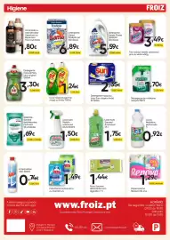 Folheto Froiz Página 8: Recarga spray multiusos Sanytol €1,70, Detergente máquina loiça Sun clássico limão €2,35