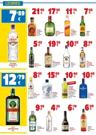 Folleto TOP Cash & Carry Página 2: Old Level whisky €5,45, Ron Matusalem Gran Reserva €19,95
