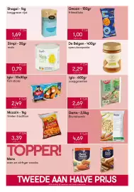 Peltri folder Pagina 6: Simpl mais €0,79, De Belgen speculoospasta €2,29