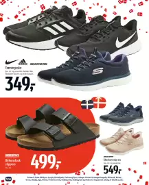 Føtex tilbudsavis uge 38 Side 21: Birkenstock slippers €499,00, Skechers slip-ins €549,00
