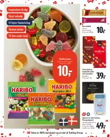 Føtex tilbudsavis uge 38 Side 48: Bar marked €10,00, Hansens is eller Salling Princip dessert €49,00