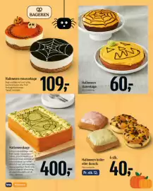 Føtex tilbudsavis uge 38 Side 71: Halloween skærekage €60,00, Halloweenkage €400,00