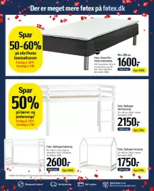 Føtex tilbudsavis uge 38 Side 76: F.eks. Spiloppe køjeseng €2.600,00, F.eks. Spiloppe husseng €1.750,00