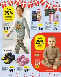 Føtex tilbudsavis uge 38 Side 88: F.eks. pyjamas €111,75, F.eks. Hjemmesko med kendte figurer €59,25