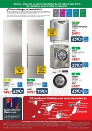 Folleto Worten Página 4: Siemens - lavadora wg54g2eis €549,99, Bosch - lavadora wuu28t8xes €499,99