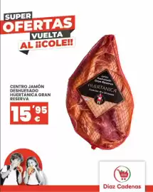 Folleto Díaz Cadenas Página 4: Gran reserva - centro jamón deshuesado huertanica €15,95