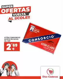 Folleto Díaz Cadenas Página 8: Consorcio - atun aceite de oliva €2,69