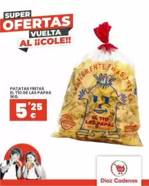 Folleto Díaz Cadenas Página 9: As - patatas fritas €5,25