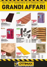 Catalogo Ottimax Pagina 1: Gutta lastracoppo per copertura €4,99, Ripiano in melaminico €3,99